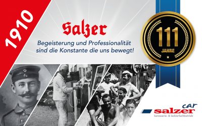 1910 als Malergeschäft von Karl Salzer gegründet